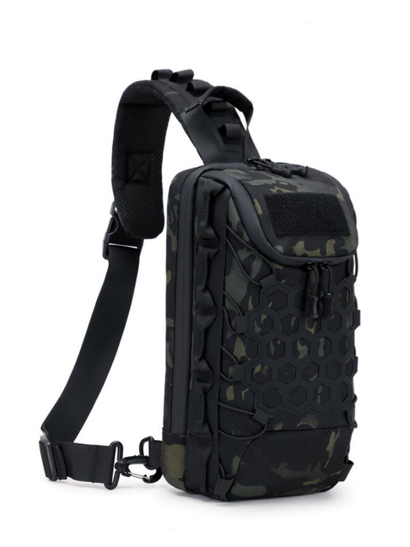 Edc Carry Kit - ホームフィッシュ 新型 アウトドア タクティカル チェストバッグ スリング