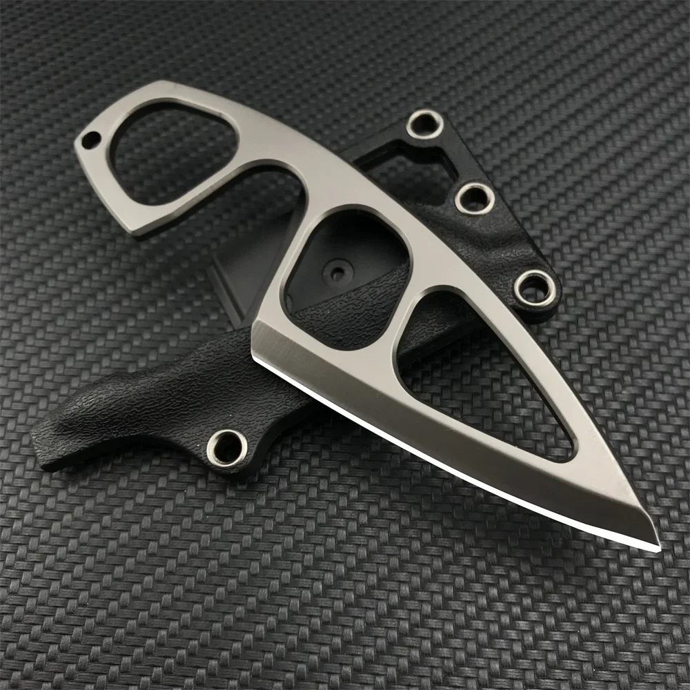Edc Pocket Carry Fixed Blade - 高硬度ネックナイフ 440Cブレード カイデックスシース付き ポータブルEDCツール デイリーキャリー キャンプ