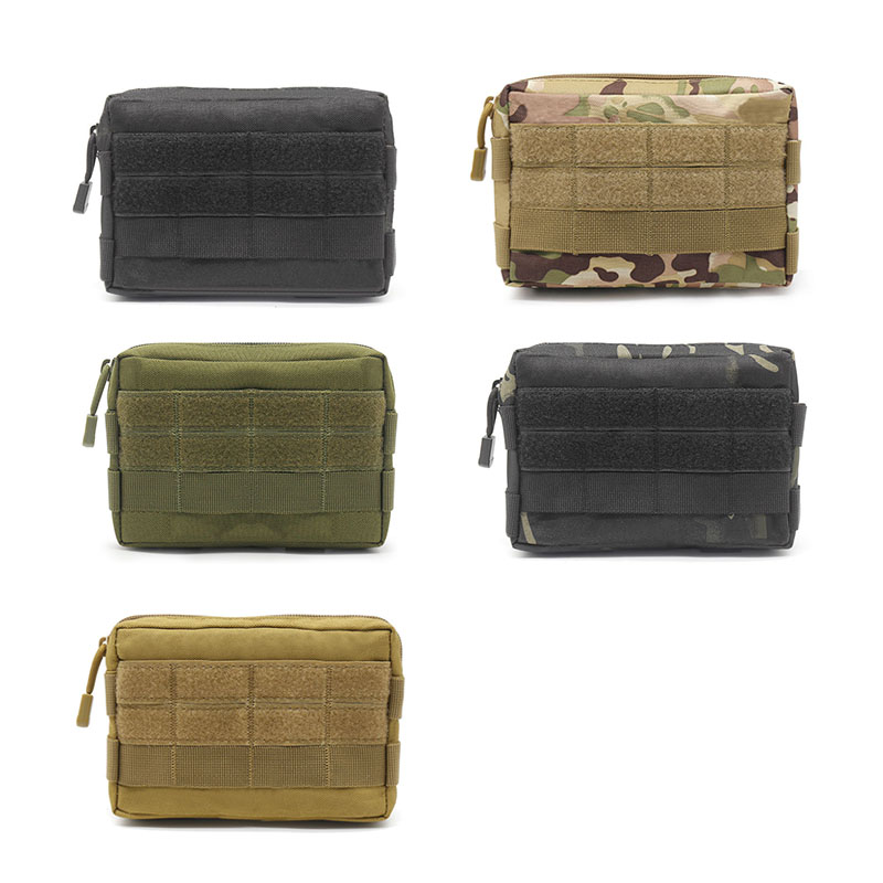 Edc Carry Box - 戦術的なモールウエストパック 600D 防水迷彩 EDC ツールバッグ多機能電話カードホルダー屋外キャンプ通勤ユーティリティ