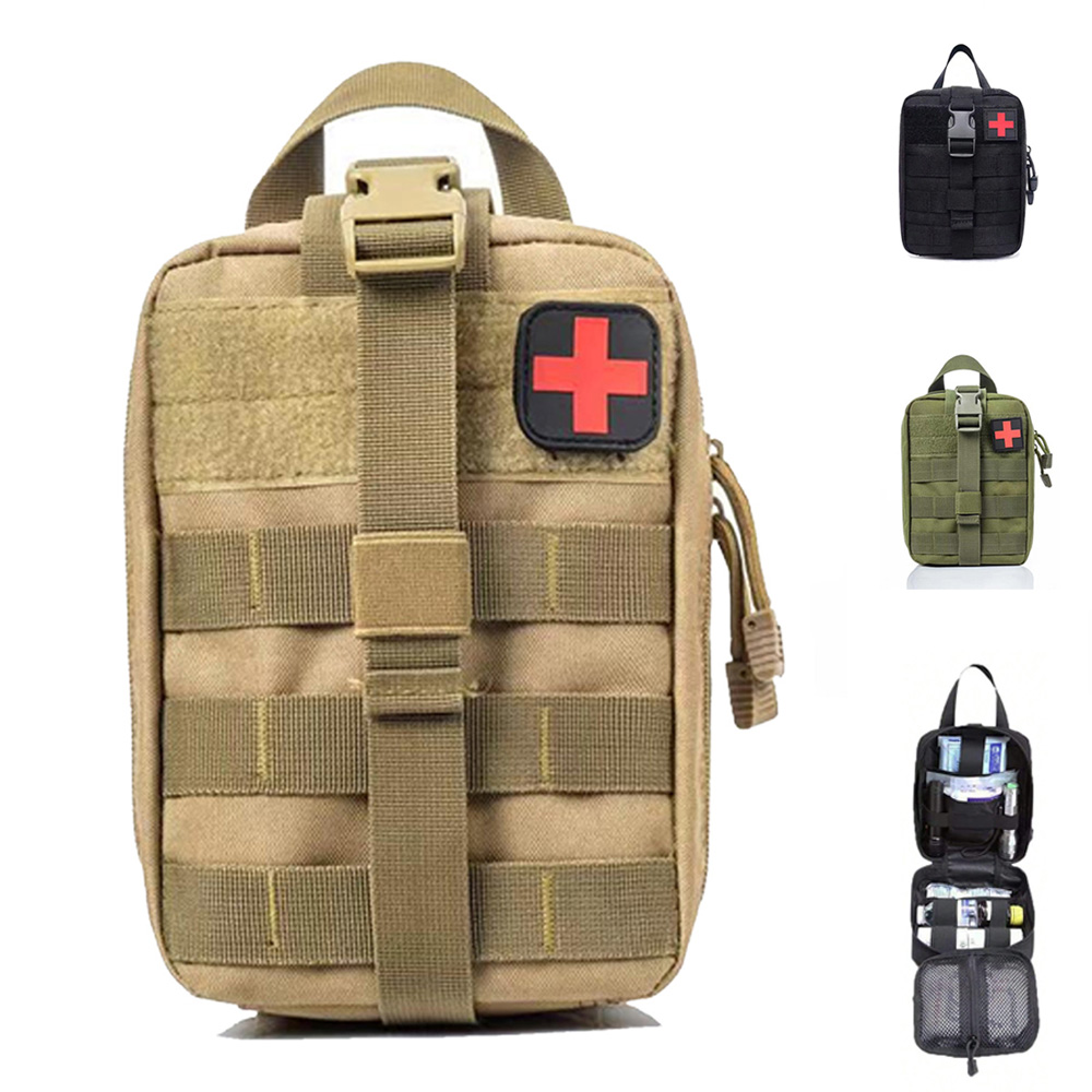 Edc Carry Box - 応急処置キット 医療緊急バッグ 男女兼用 アウトドアスポーツ 旅行 多目的