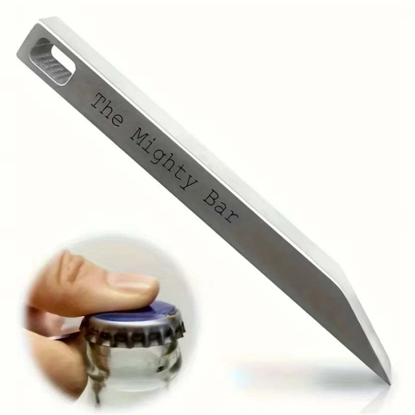 マイティバーポケットナイフ＆ボトルオープナー - 高耐久ステ - Titanium Pry Bar のレビューと価格