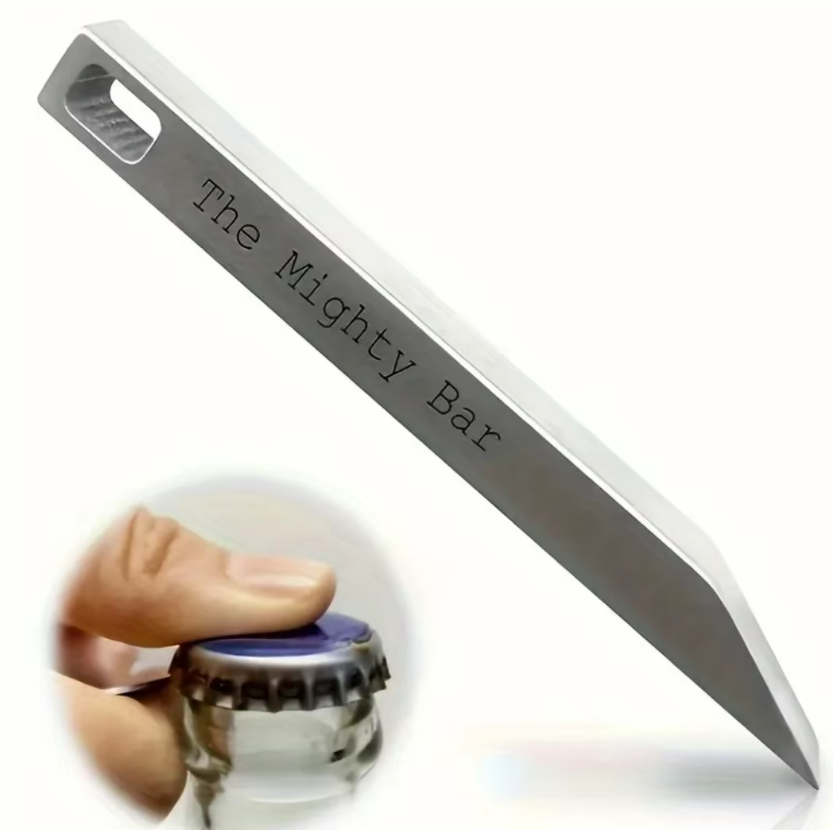 マイティバーポケットナイフ＆ボトルオープナー - 高耐久ステ - Titanium Pry Bar のレビューと価格