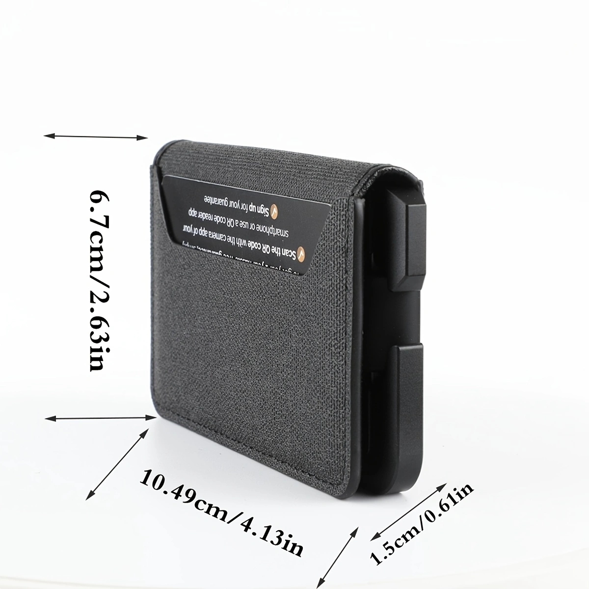 男性用インテリジェントメタルedcウォレット,男性用,本革, - Edc Carry Card のレビューと価格