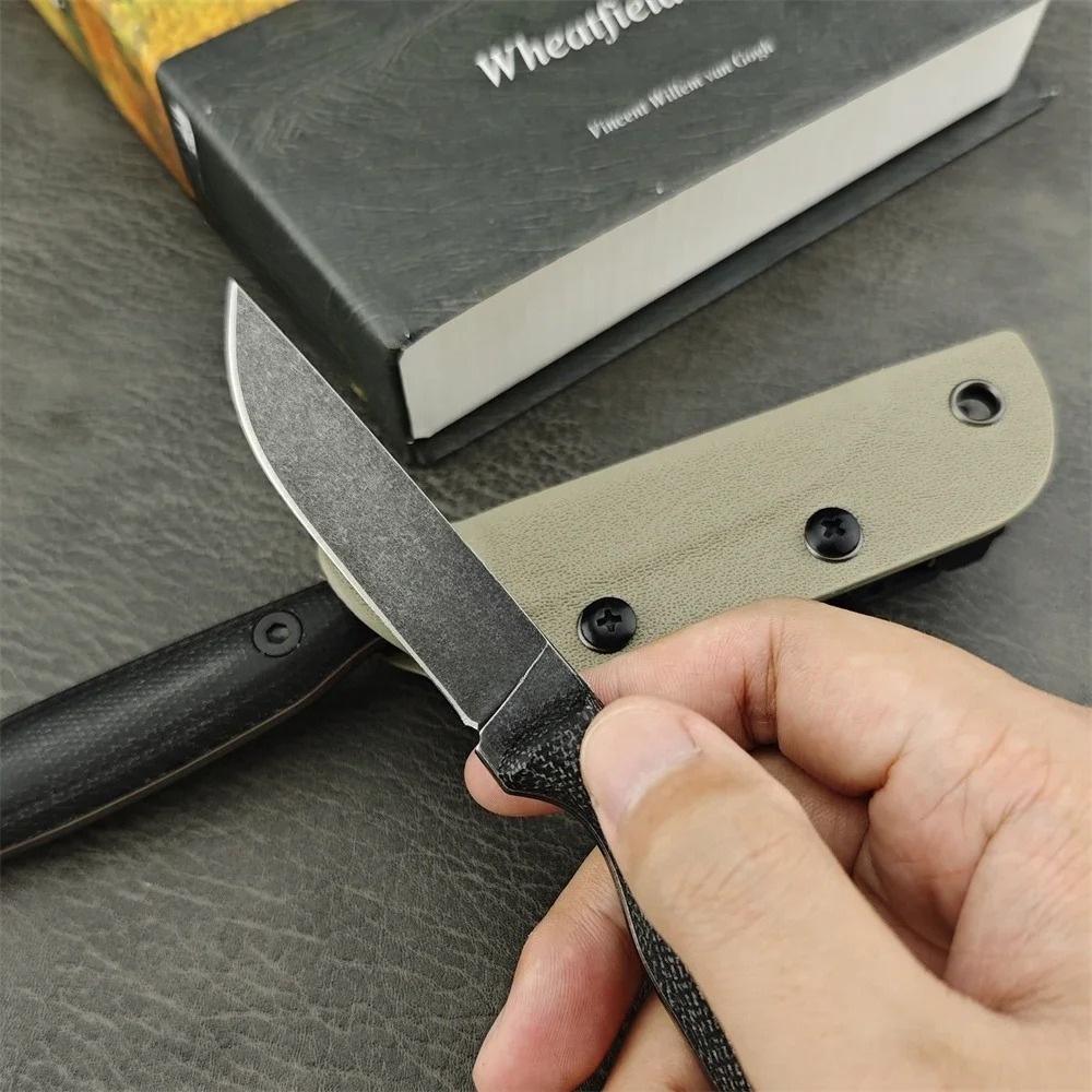 高硬度で耐摩耗性に優れた固定刃のポケットナイフ。リネン製のハ - Edc Carry Pocket Knife のレビューと価格