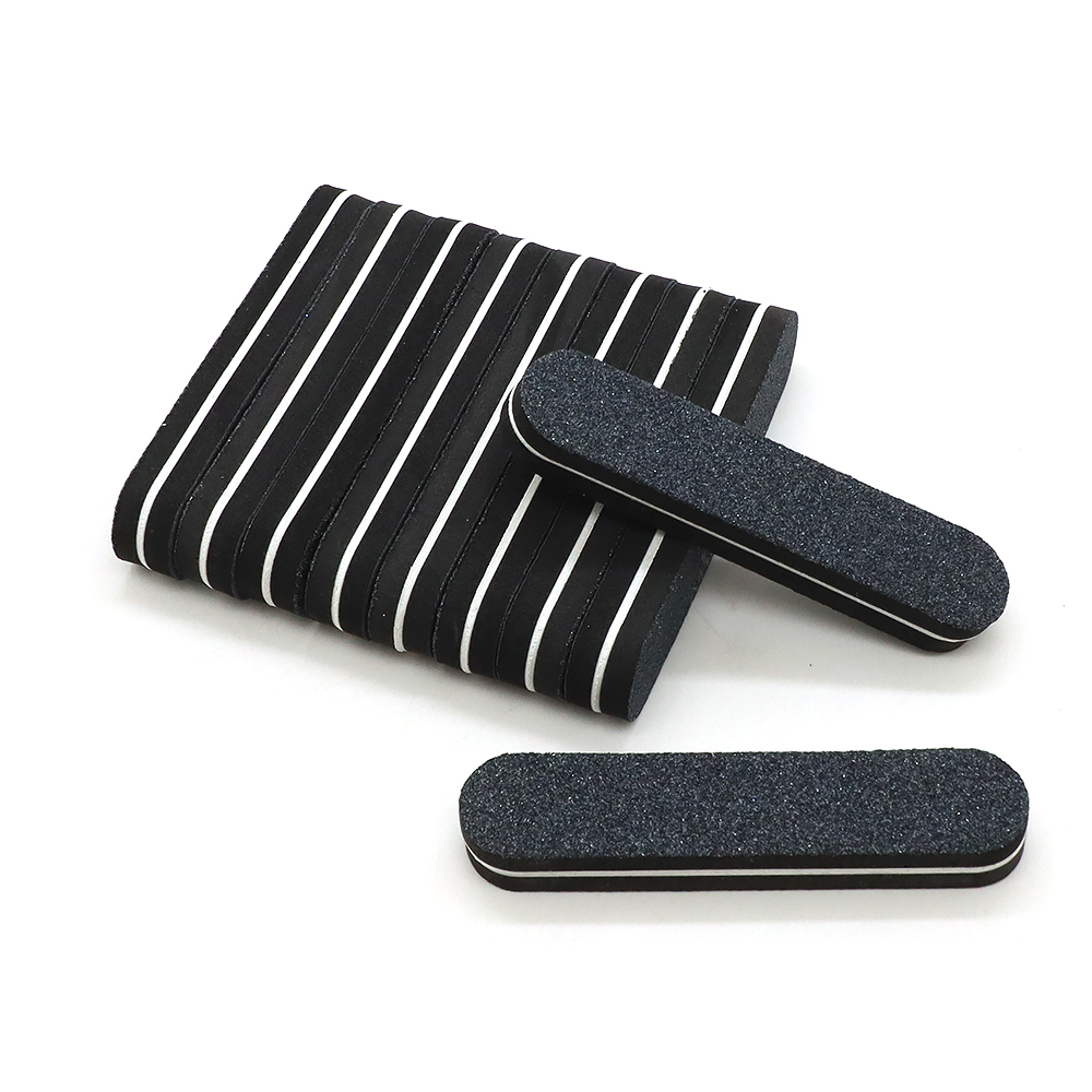 10/20/40個入り 9cmミニスポンジネイルファイル 1 - Nail File Titanium のレビューと価格