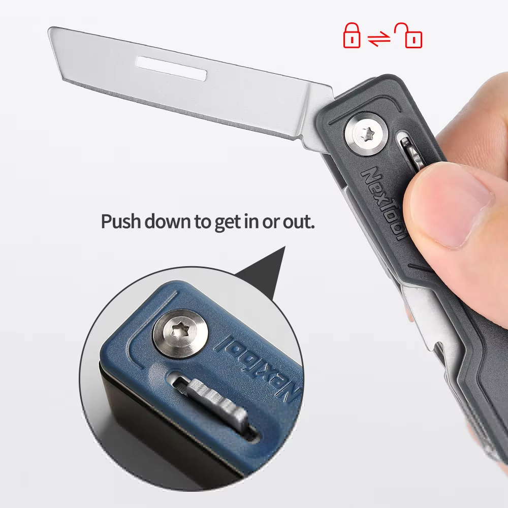 NexTool 10-in-1 キーナイフ ミニ折りたたみポ - Edc Carry Card のレビューと価格