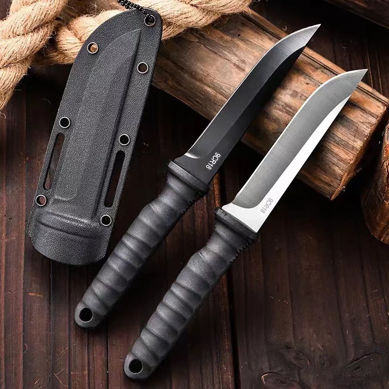 アウトドアポケットナイフキャンプナイフバーベキュー小型ストレ - Edc Pocket Carry Fixed Blade のレビューと価格