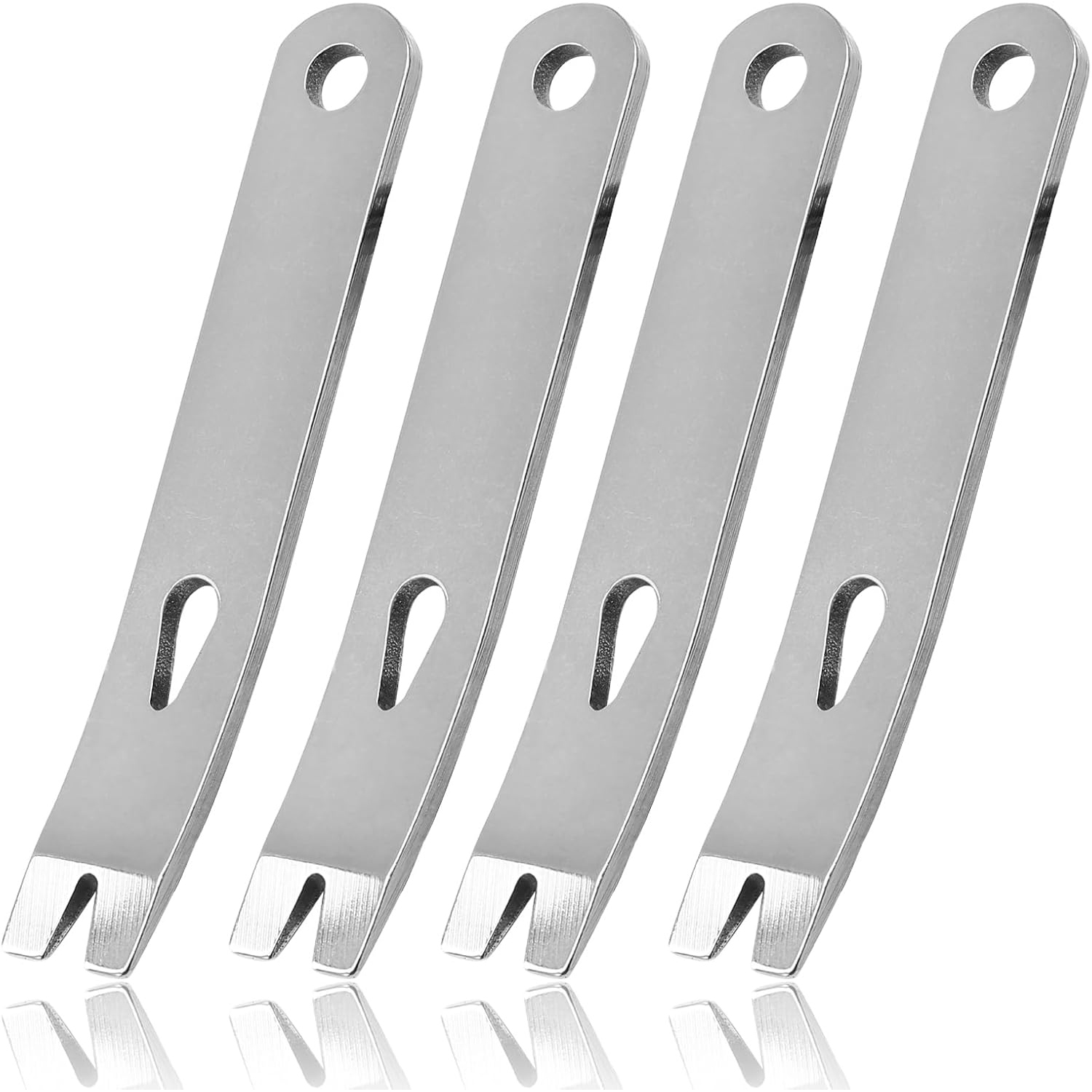 ミニステンレス鋼ポケットプライバーバール多機能 EDC ツー - Titanium Pry Bar のレビューと価格