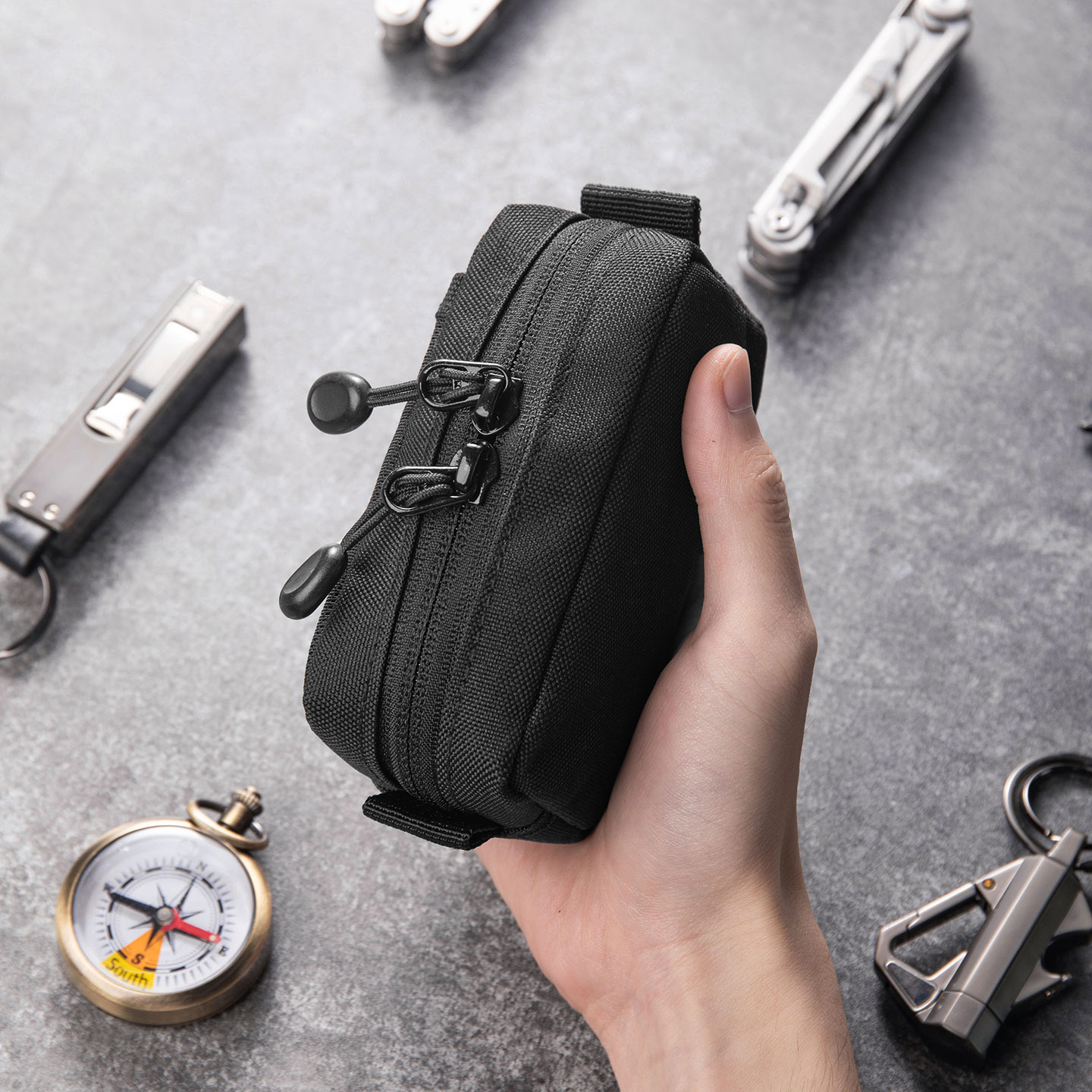 戦術的なEDCオーガナイザーバッグ、耐久性のあるオックスフォ - Edc Everyday Carry Bag のレビューと価格
