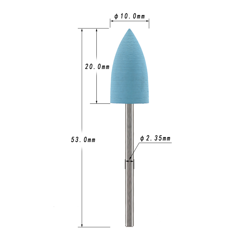 5 ピース/セットシリコンネイルドリルビットマニキュアペディ - Nail File Titanium のレビューと価格