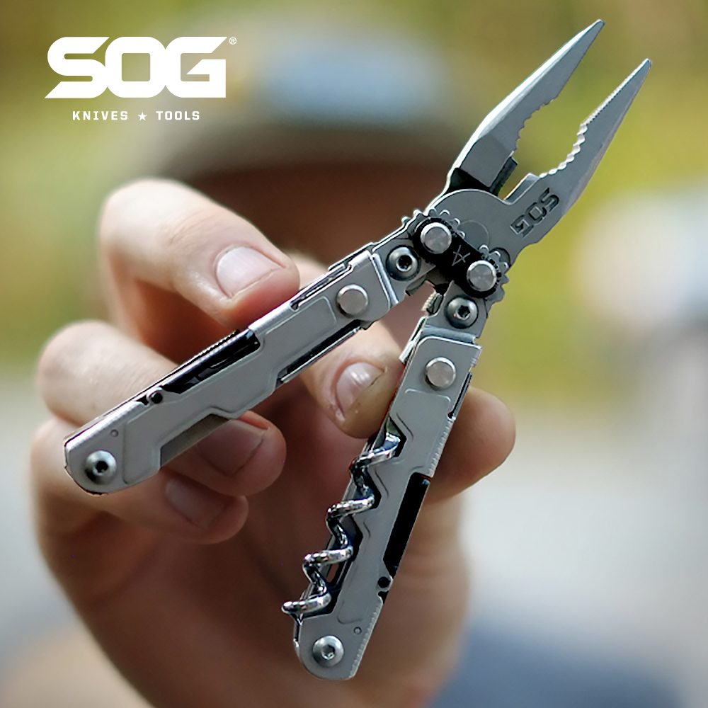 SOG 19 in 1 パワーリットルミニマルチツールプライ - Edc Car Carry のレビューと価格