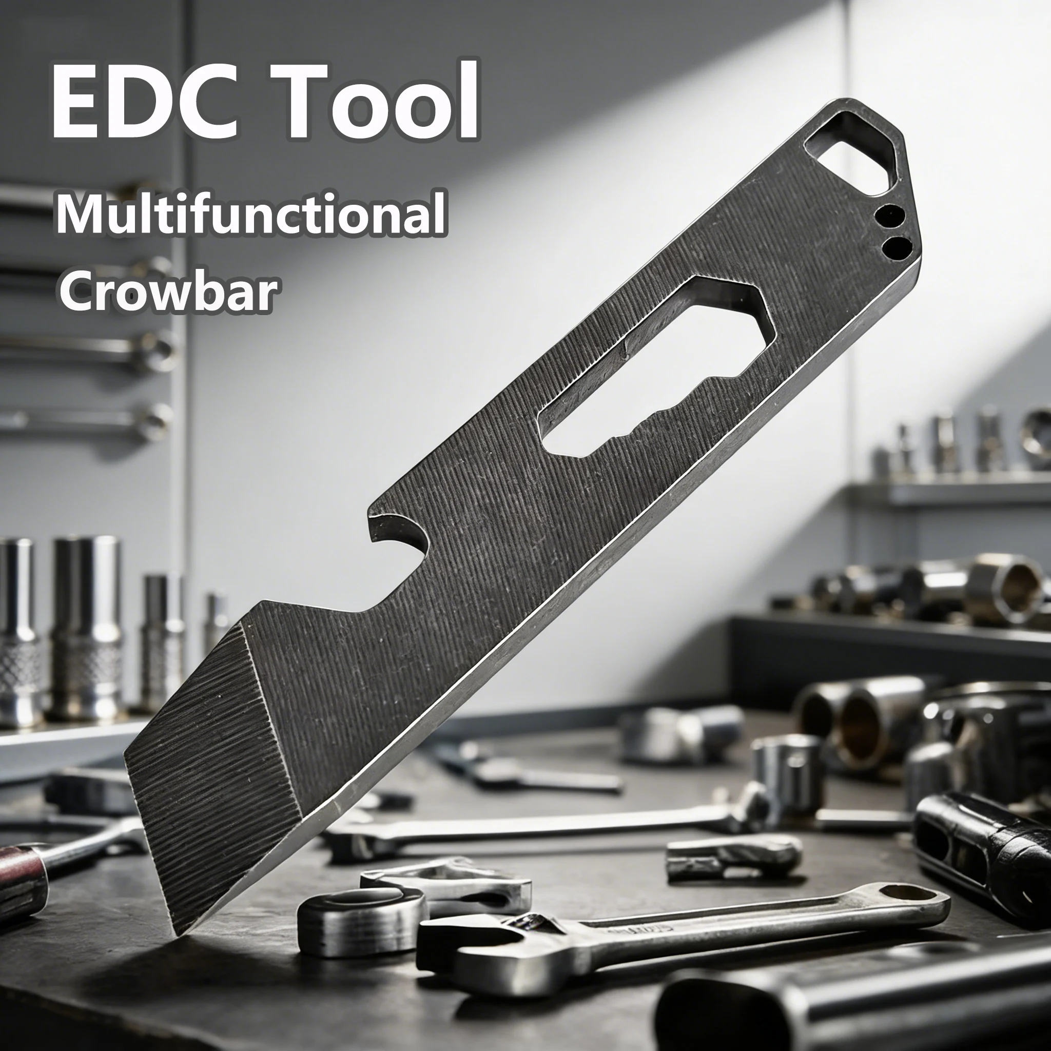 1/2PCS EDC プライバー マルチツール |   ステ - Titanium Pry Bar のレビューと価格