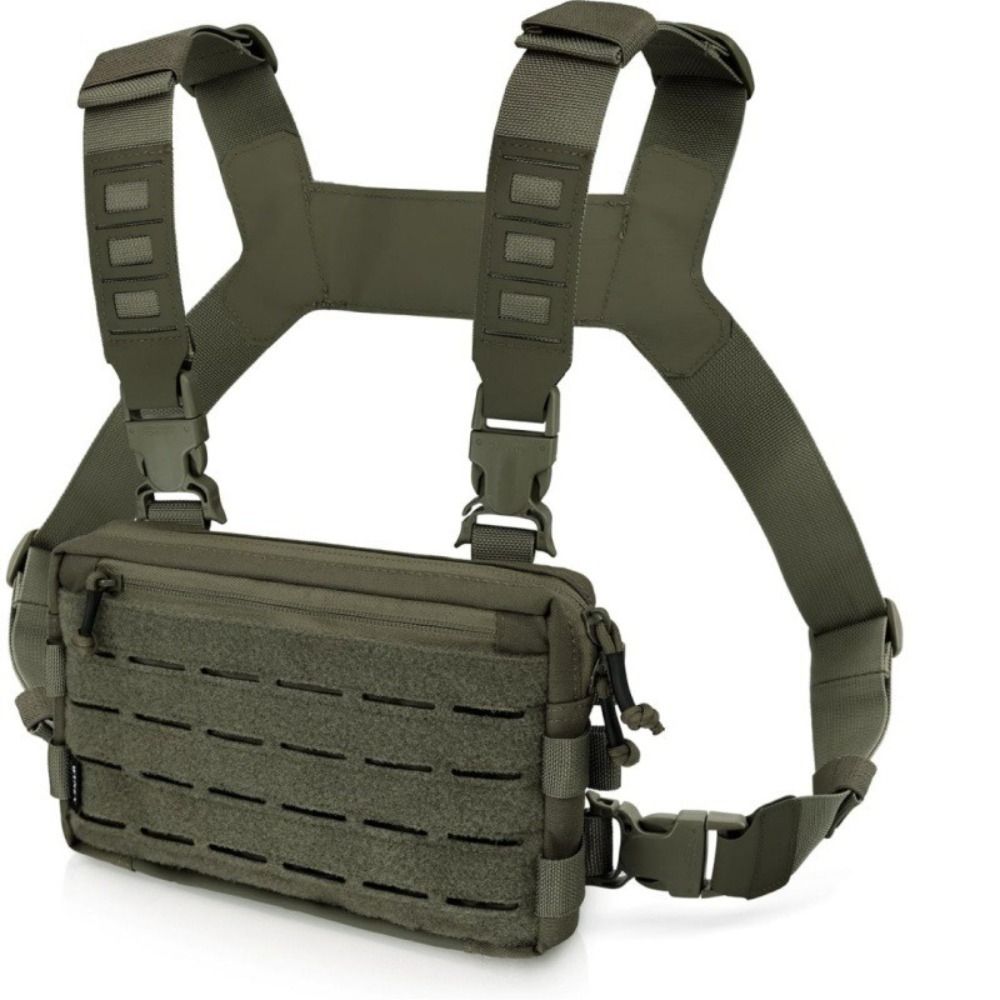 ファッション 1000D ナイロン男性チェストバッグ反射スト - Edc Carry Kit のレビューと価格