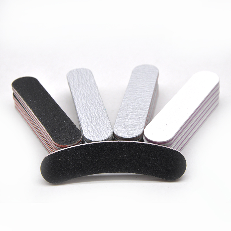 20 ピース/ロットミニ爪やすり耐久性のあるマニキュアマニキ - Nail File Titanium のレビューと価格