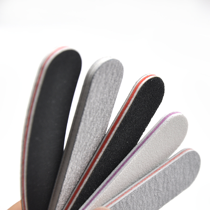 20 ピース/ロットミニ爪やすり耐久性のあるマニキュアマニキ - Nail File Titanium のレビューと価格