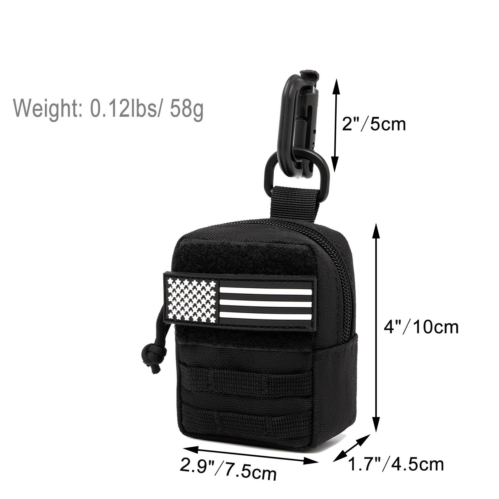新しいタクティカルミニMOLLEポーチ、コンパクトユーティリ - Edc Everyday Carry Bag のレビューと価格