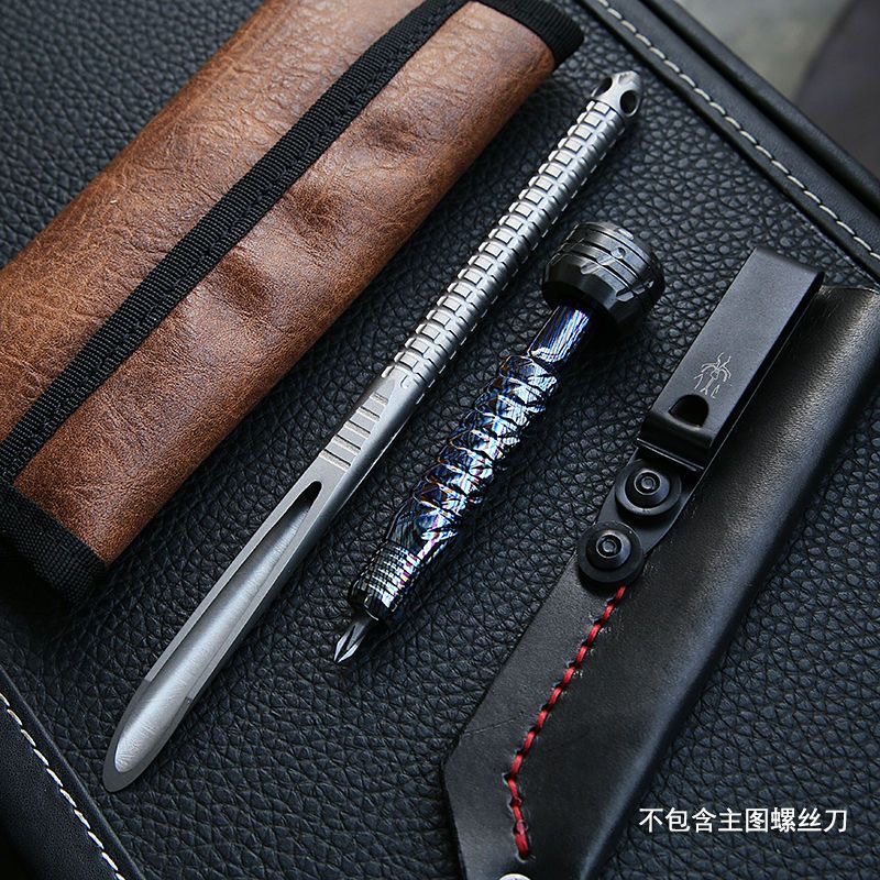 大型ストローtc4チタン合金クラバー、多機能ティーナイフ、k - Titanium Pry Bar のレビューと価格