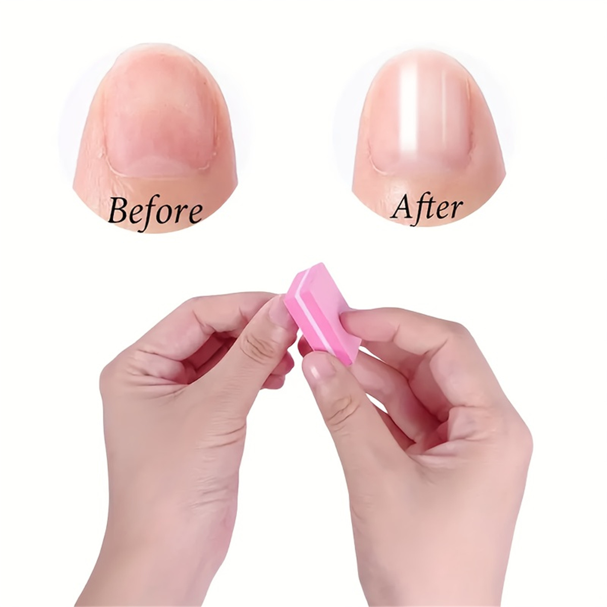10個入りネイルケアキット：ミニファイル、バッファー＆スティ - Nail File Titanium のレビューと価格