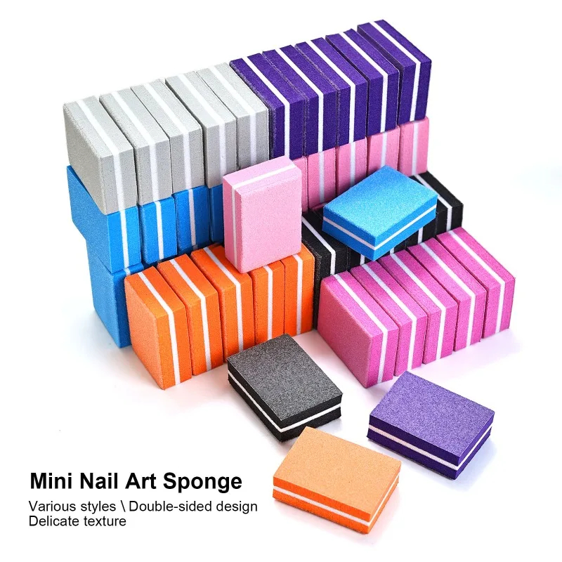 10/20/30個入り ミニバフ研磨ファイルブロック ネイル - Nail File Titanium のレビューと価格